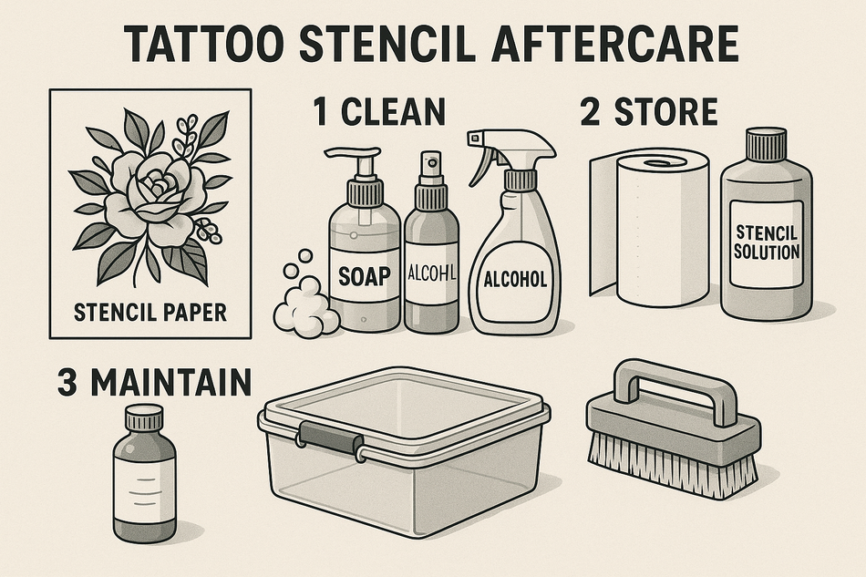 Stencil & Eftervård