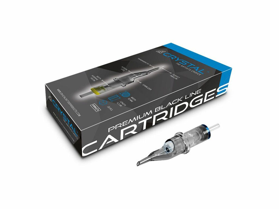 Crystal Premium Cartridges – Hollow Liners – Box med 20