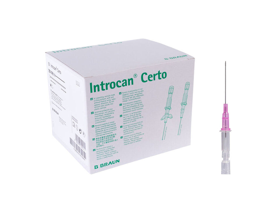 Braun Introcan Certo Piercingnålar – 20G (Rosa)