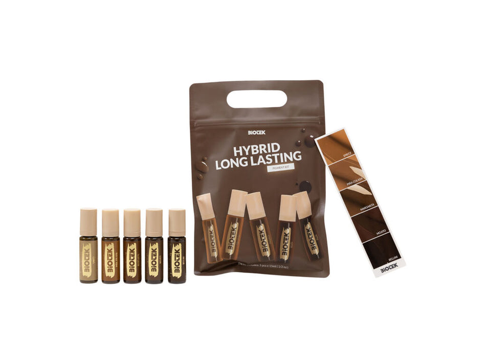 Biotek Hybrid Long Lasting Brows Set – 5 × 15 ml / 0,5 oz