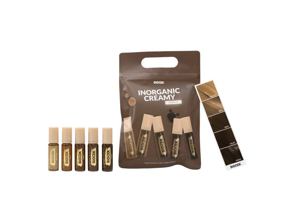 Biotek Inorganic Creamy Brows Set – 5 × 15 ml / 0,5 oz