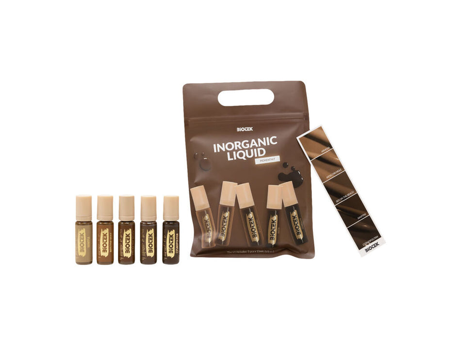 Biotek Inorganic Liquid Brows Set – 5 × 15 ml / 0,5 oz