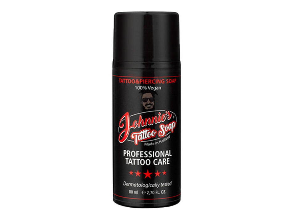 Johnnie’s Tattoo & Piercing Aftercare Soap – 12 x 80ml