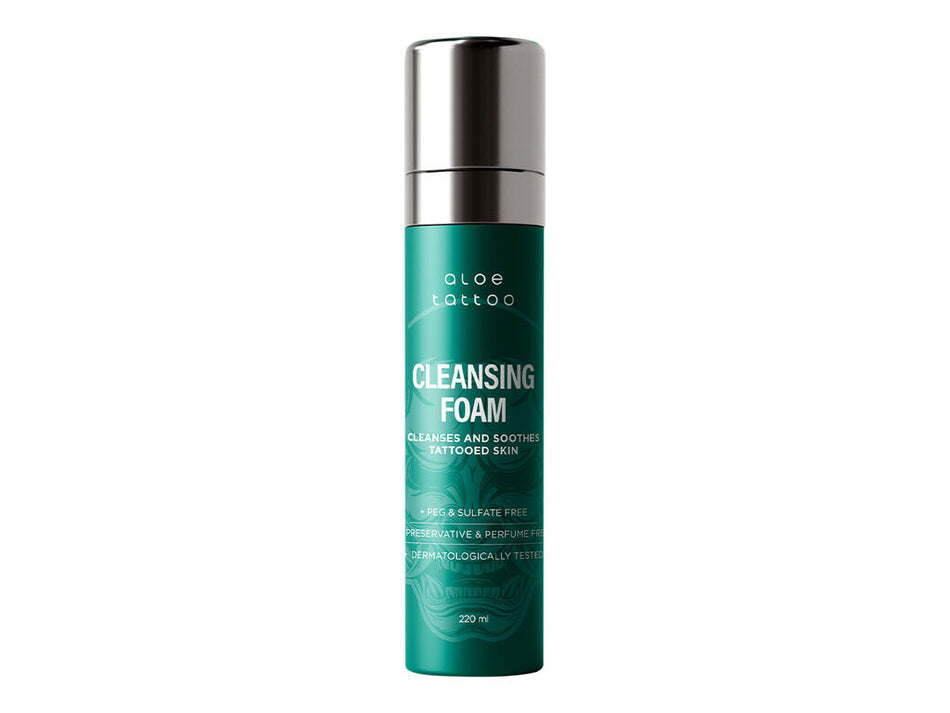 AloeTattoo – Rengöringsskum (220 ml / 7,5 oz)