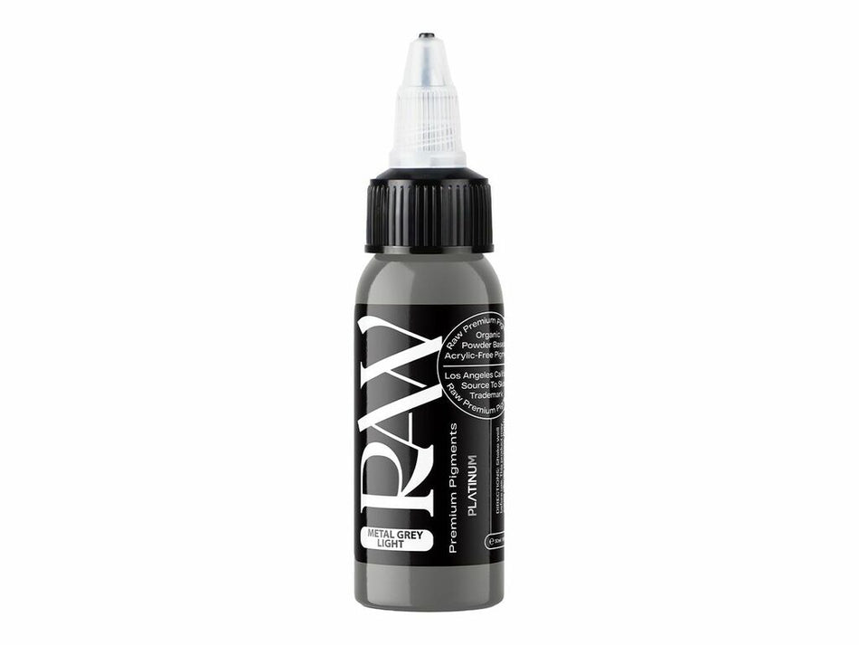 Raw Pigments EU Metal Grey Light - 30 ml / 1 oz