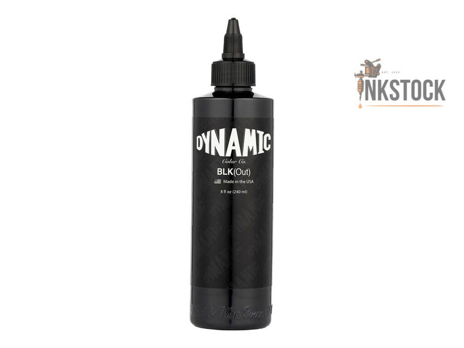 Dynamic BLKout Black – 240 ml / 8 oz (REACH-certifierad tatueringsfärg)