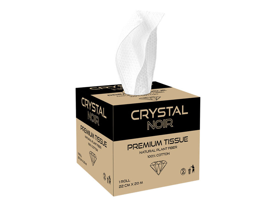 Crystal Noir - Premium Tissue Roll - 90 Tissues per Roll