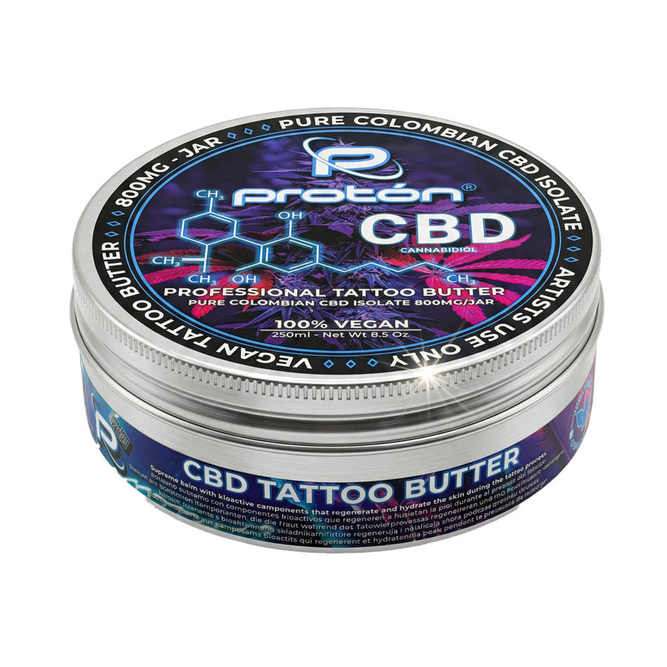 CBD - Proton Tattoo Butter - Made by Nature - 250 ml / 8.5 Oz.